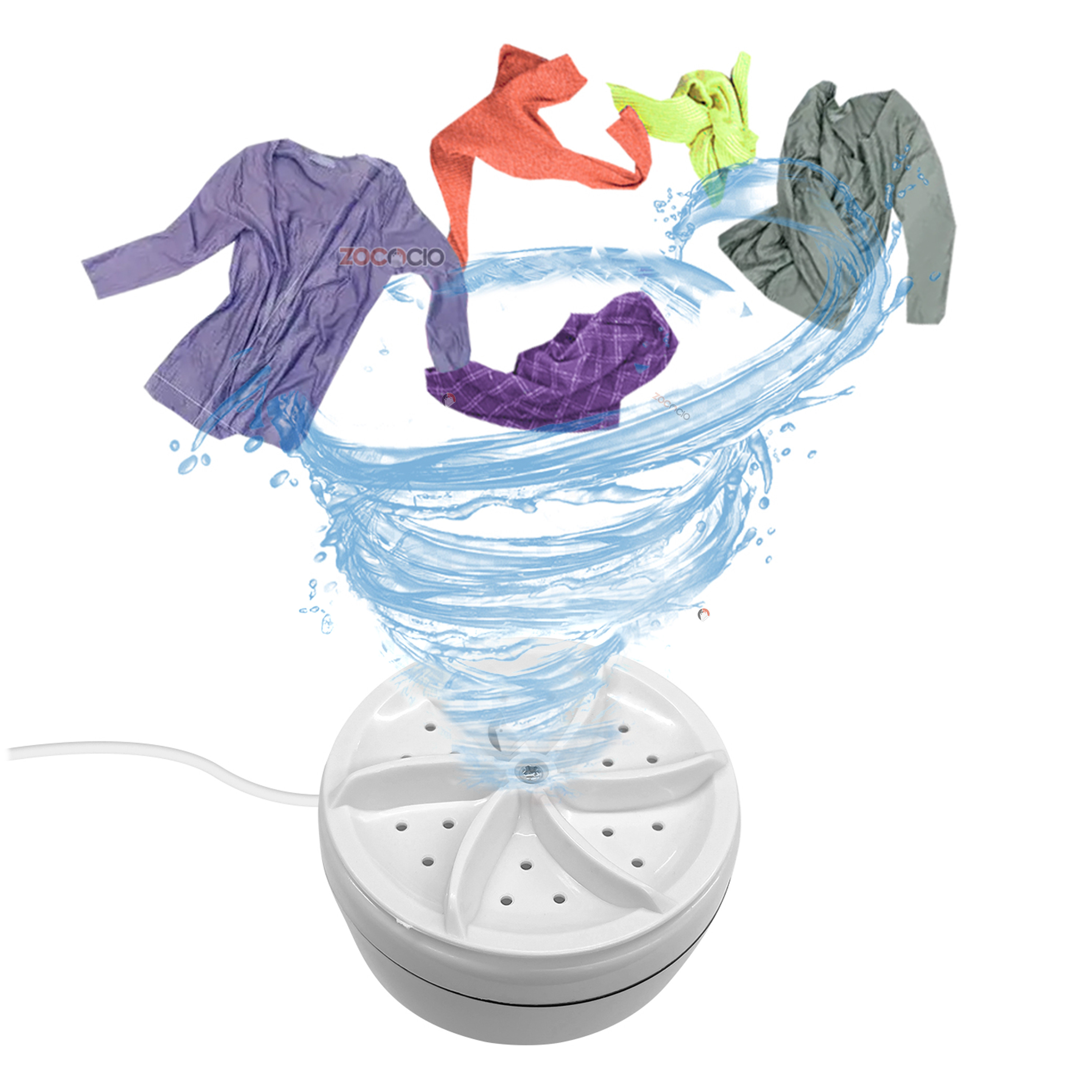 Miniatura 6 de Mini Turbina Lavadora Portable